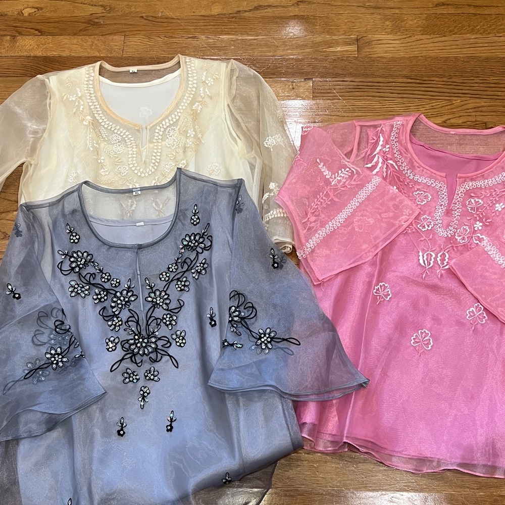 Filipiniana tops